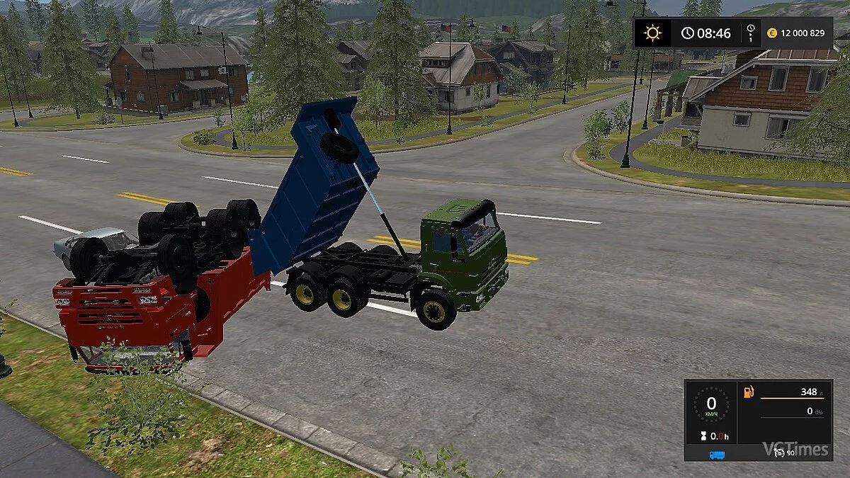 Farming Simulator 17 — КАМАЗ-65115 V1.1.0