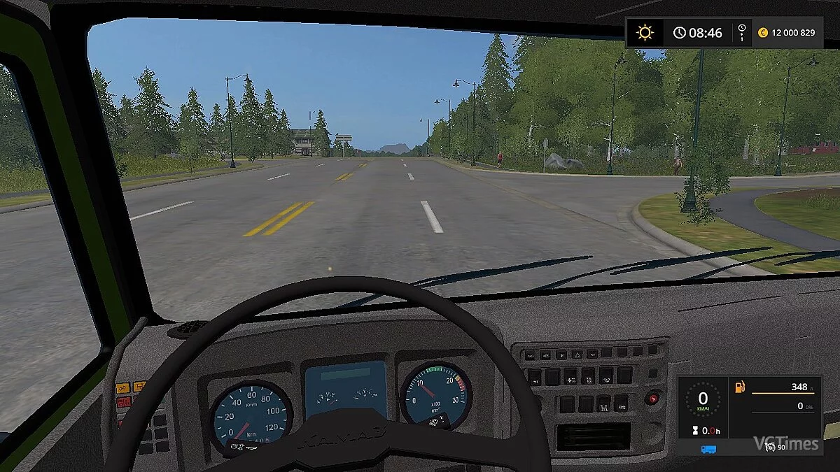 Farming Simulator 17 — КАМАЗ-65115 V1.1.0