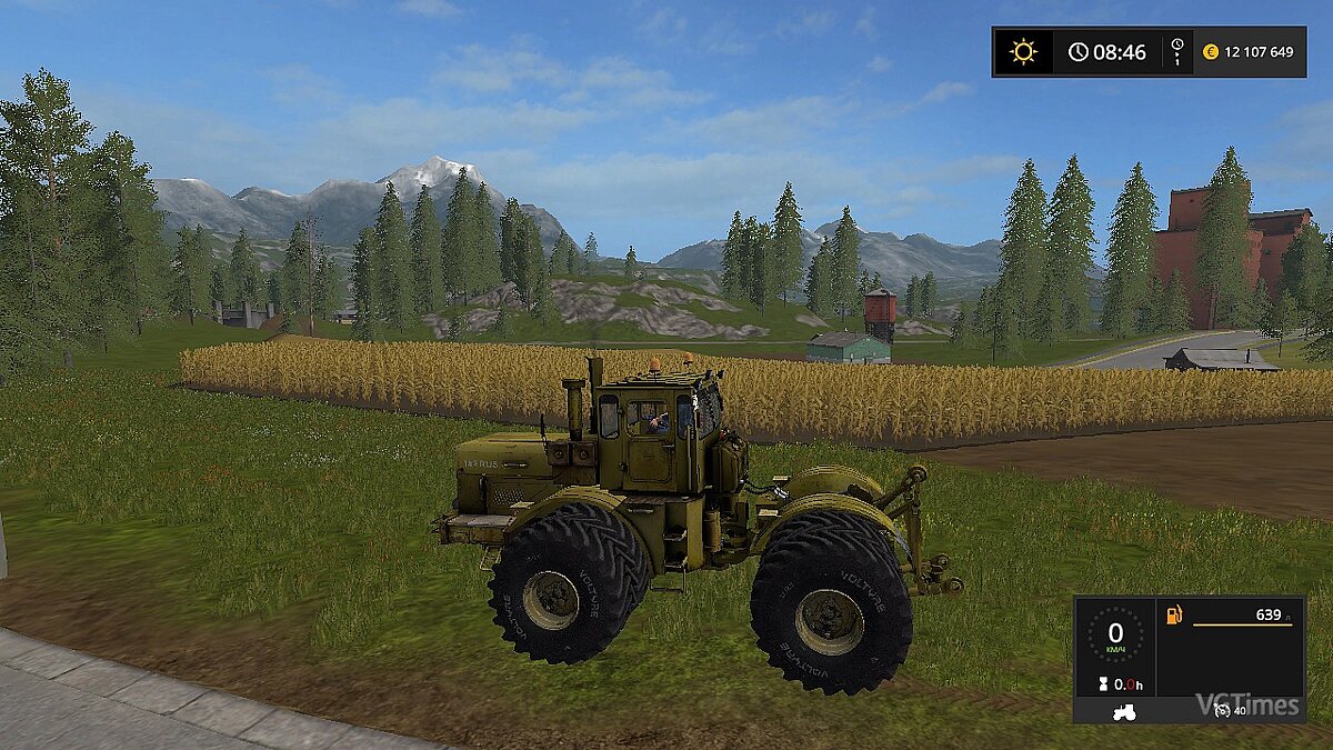 Farming Simulator 17 — КИРОВЕЦ К-700 V2.0 / Транспорт / Моды и скины