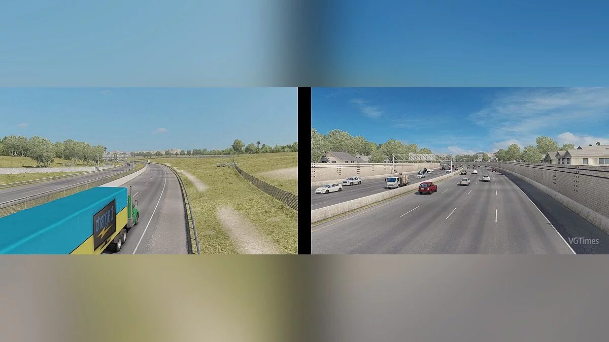 American Truck Simulator — Изменение городских магистралей и трафика