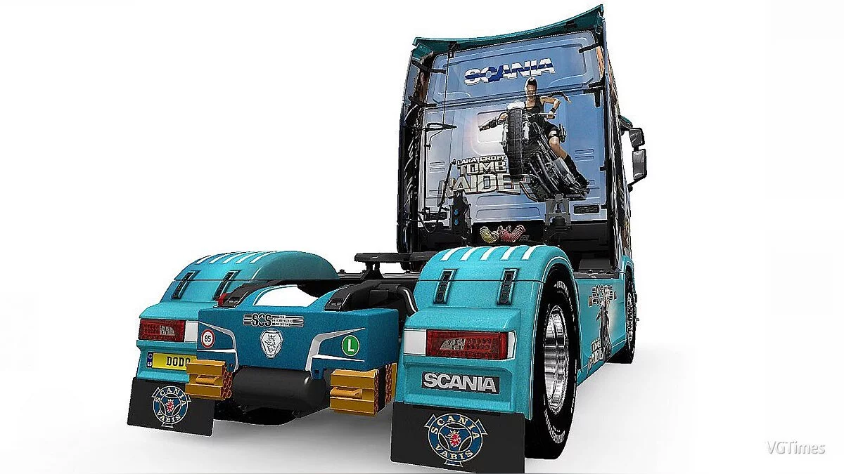 Euro Truck Simulator 2 — Финская компания "Си Контейнер Сервис", скин для Scania (1.35.x)