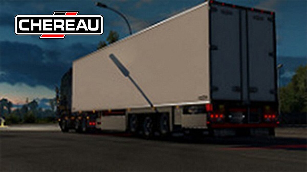 Euro Truck Simulator 2 — Новый прицеп с паком скинов (1.35.x)