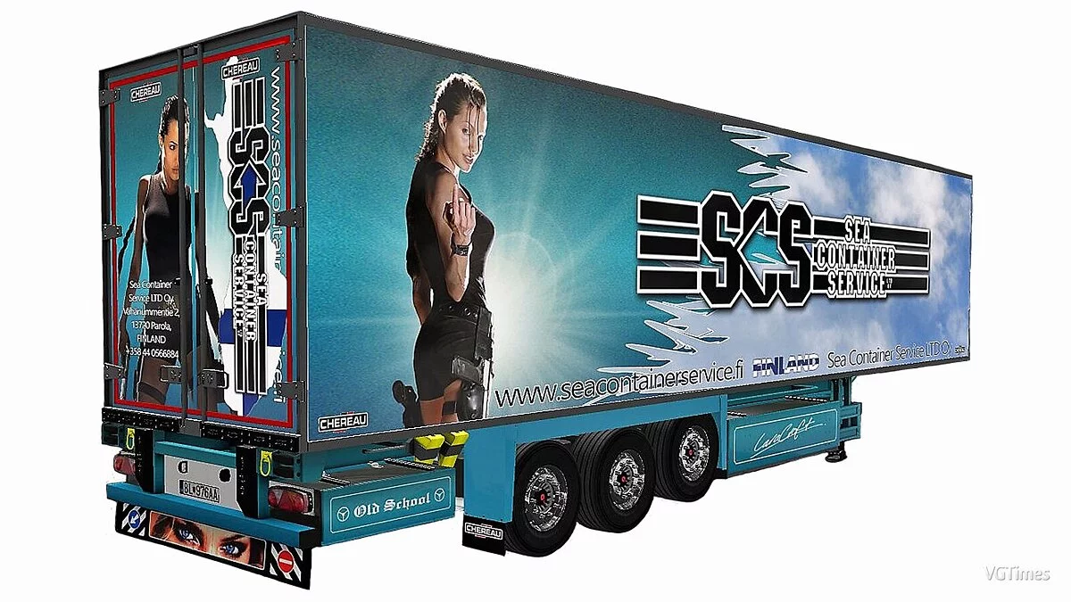 Euro Truck Simulator 2 — Новый прицеп с паком скинов (1.35.x)