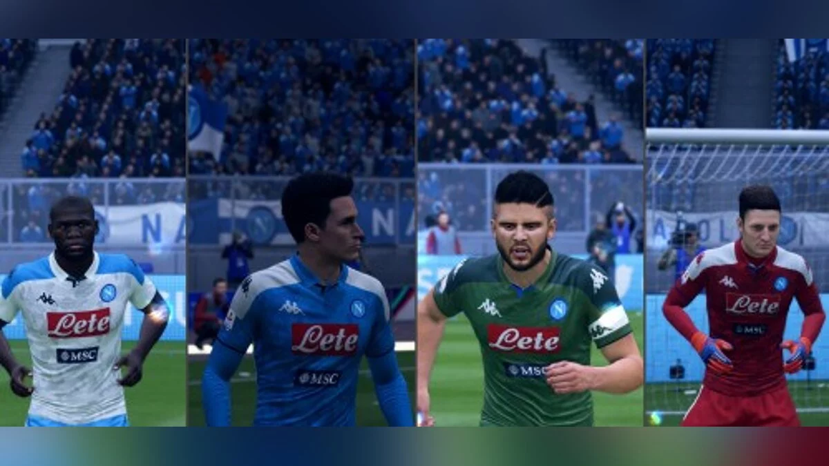 FIFA 19 — Выездная форма Наполи на 19/20 [1.0]