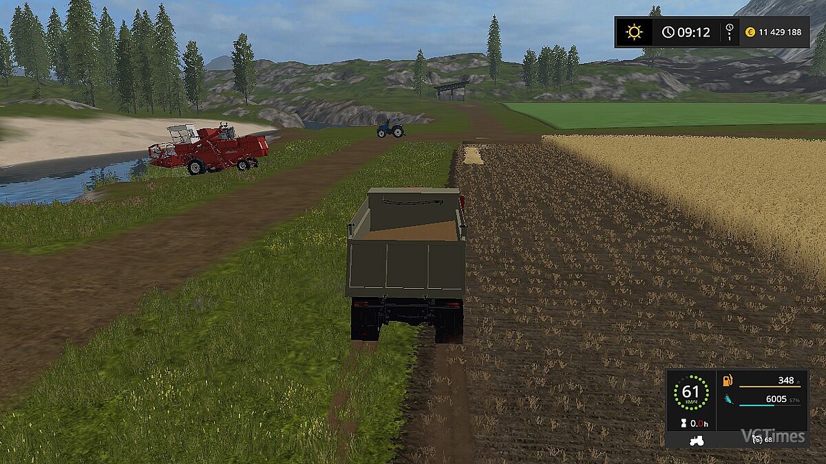 Farming Simulator 17 — Kamaz 65115 / Транспорт / Моды и скины