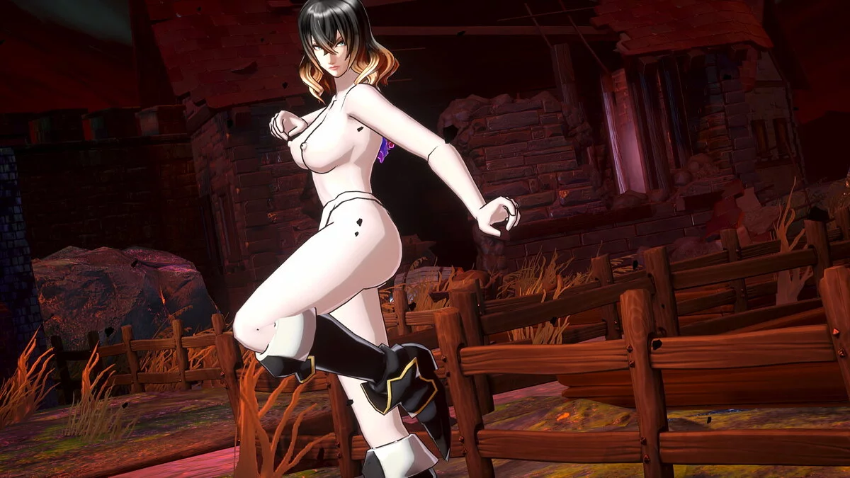Bloodstained: Ritual of the Night — Голая Мириам без тату