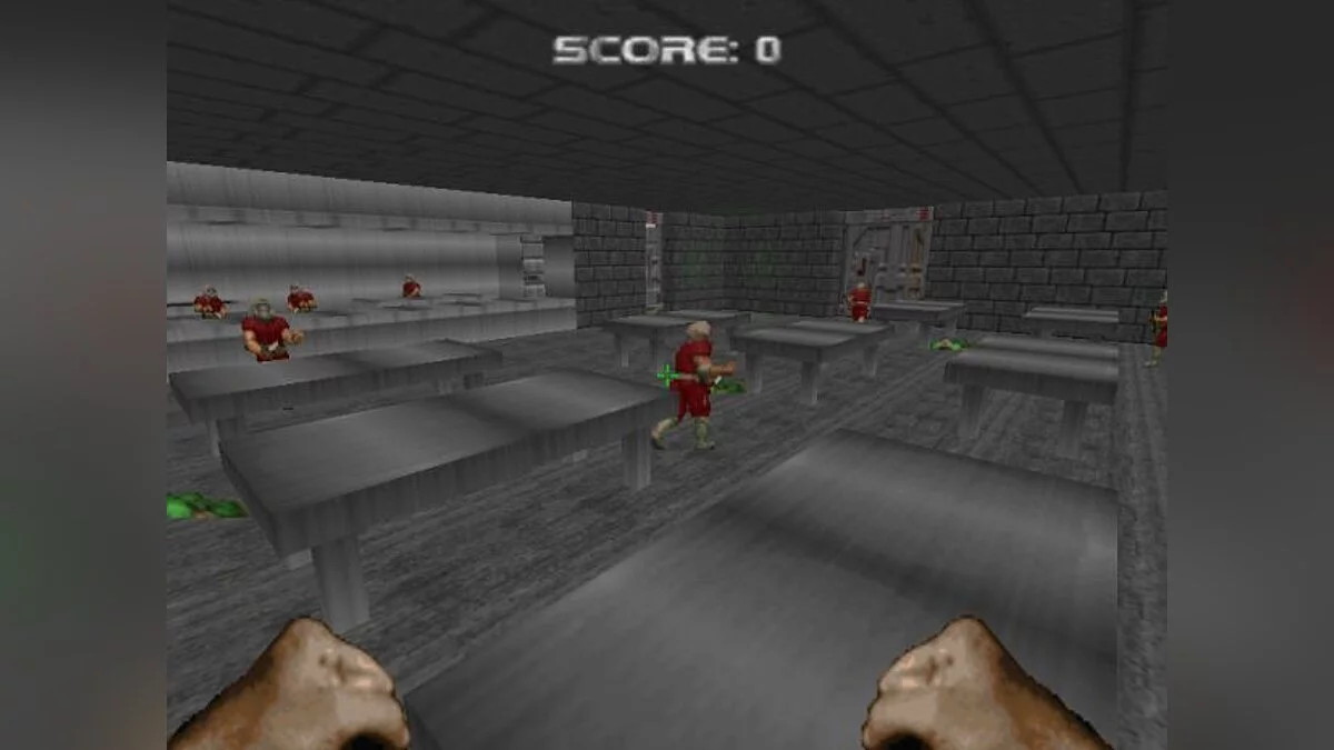 DOOM 2 — Hotline U.A.C – перенос геймплея Hotline Miami