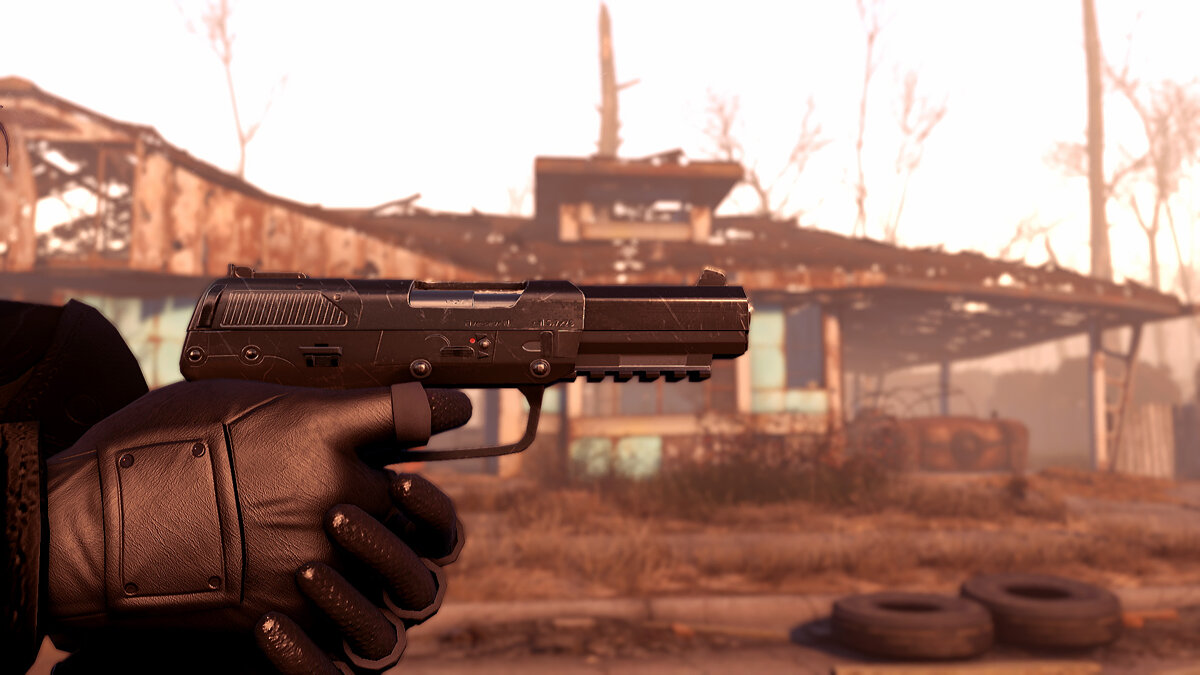 Fallout 4 usp 45 с ножом фото 48