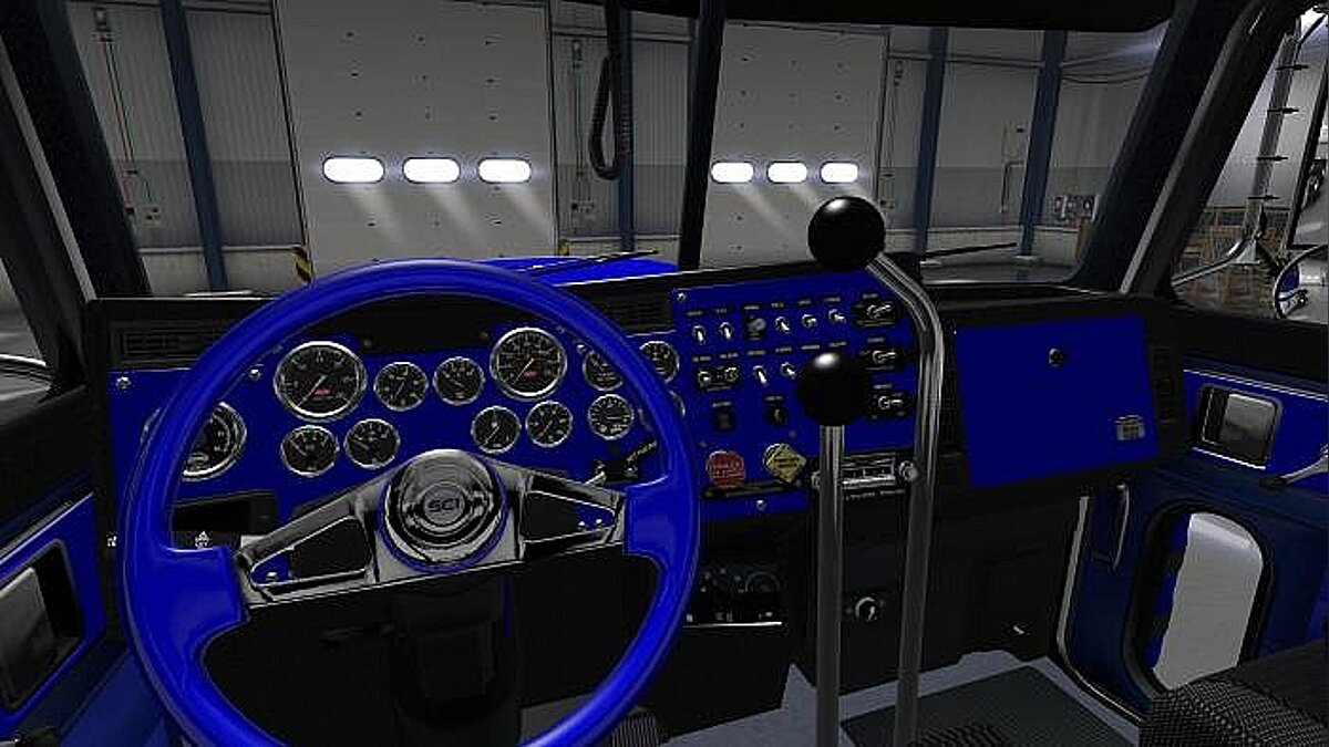 American Truck Simulator — Настраиваемые переключатели передач с делителем v1.2 для Модифицированного Peterbilt 389 