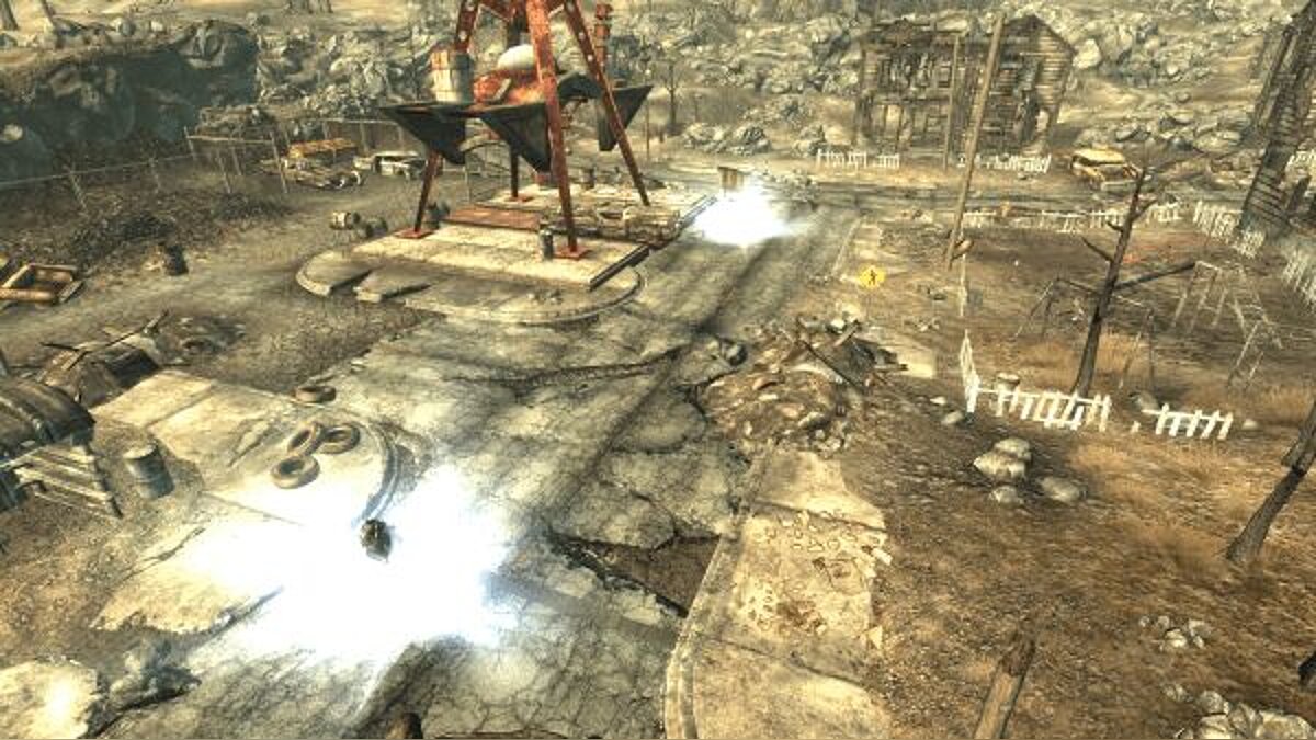 Fallout 3 — Портальная граната – перемещение в точку взрыва