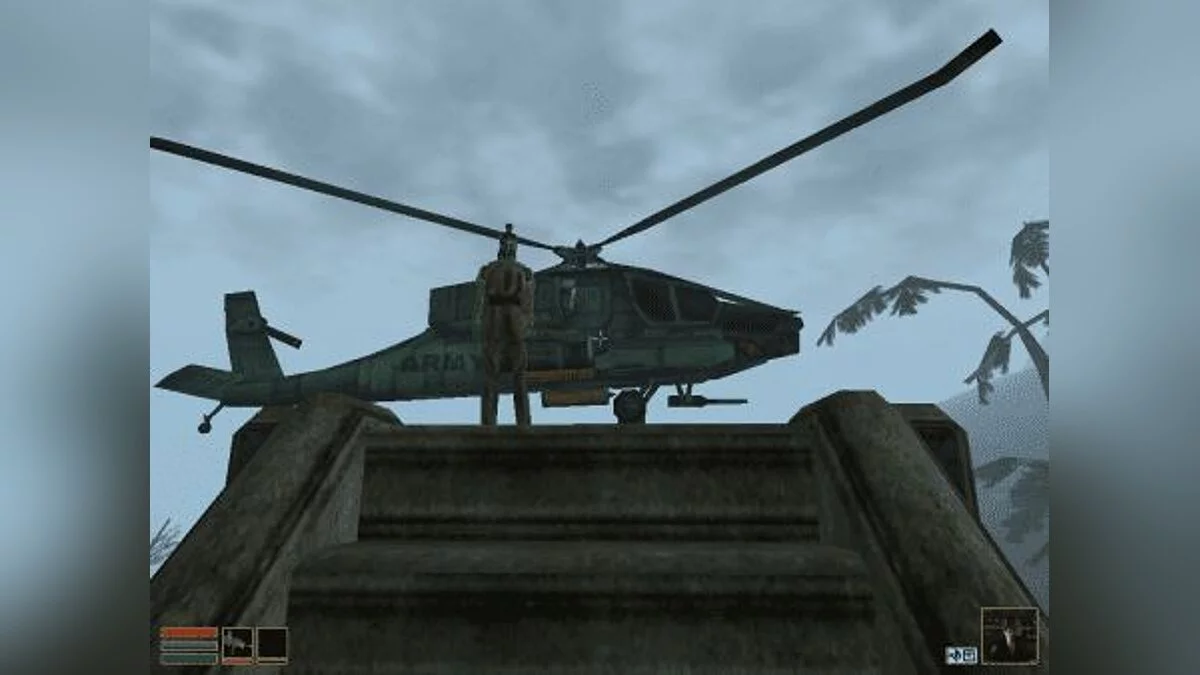 Elder Scrolls 3: Morrowind — Военный вертолёт