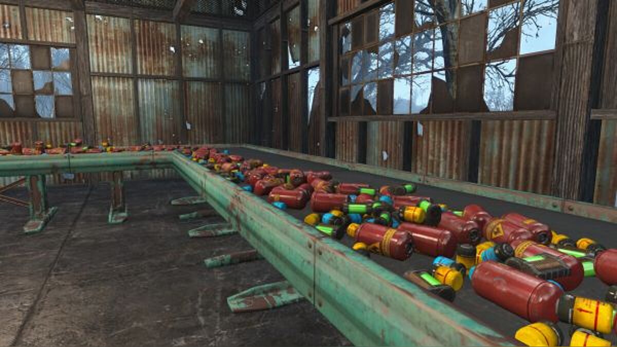 Fallout 4 — Расширенное производство патронов на станках – ядра, криопатроны и другое