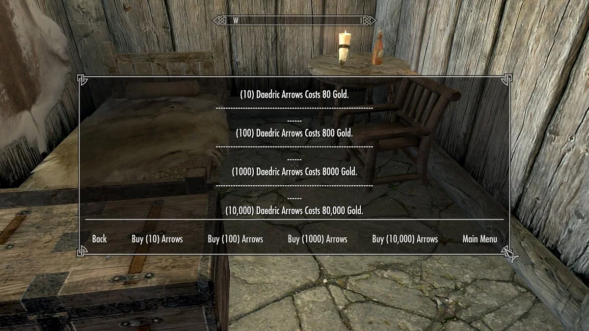 The Elder Scrolls 5: Skyrim — Покупка даэдрической брони