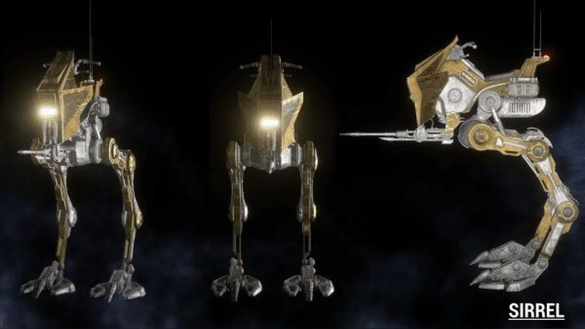 Star Wars: Battlefront 2 — Скины AT-RT 212 и 327 отрядов