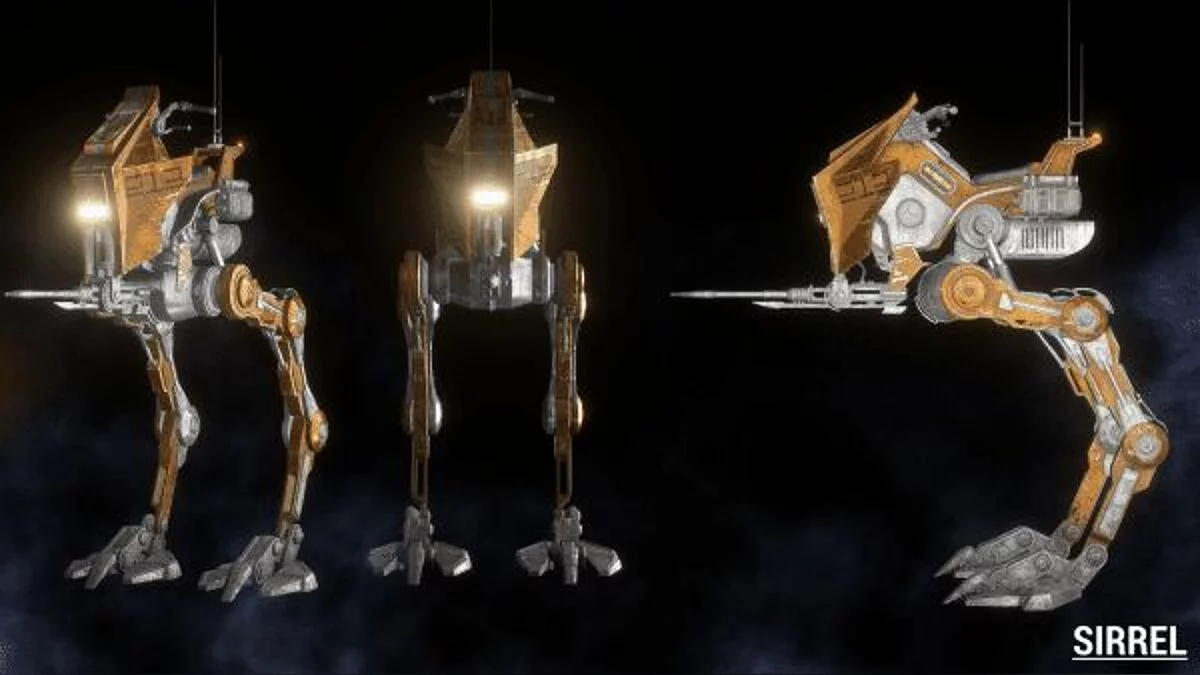 Star Wars: Battlefront 2 — Скины AT-RT 212 и 327 отрядов