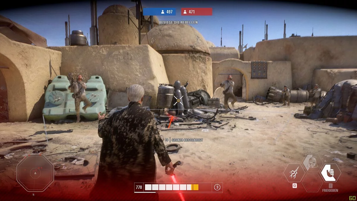 Star Wars: Battlefront 2 — Способности Вейдера для графа Дуку (только в аркаде)