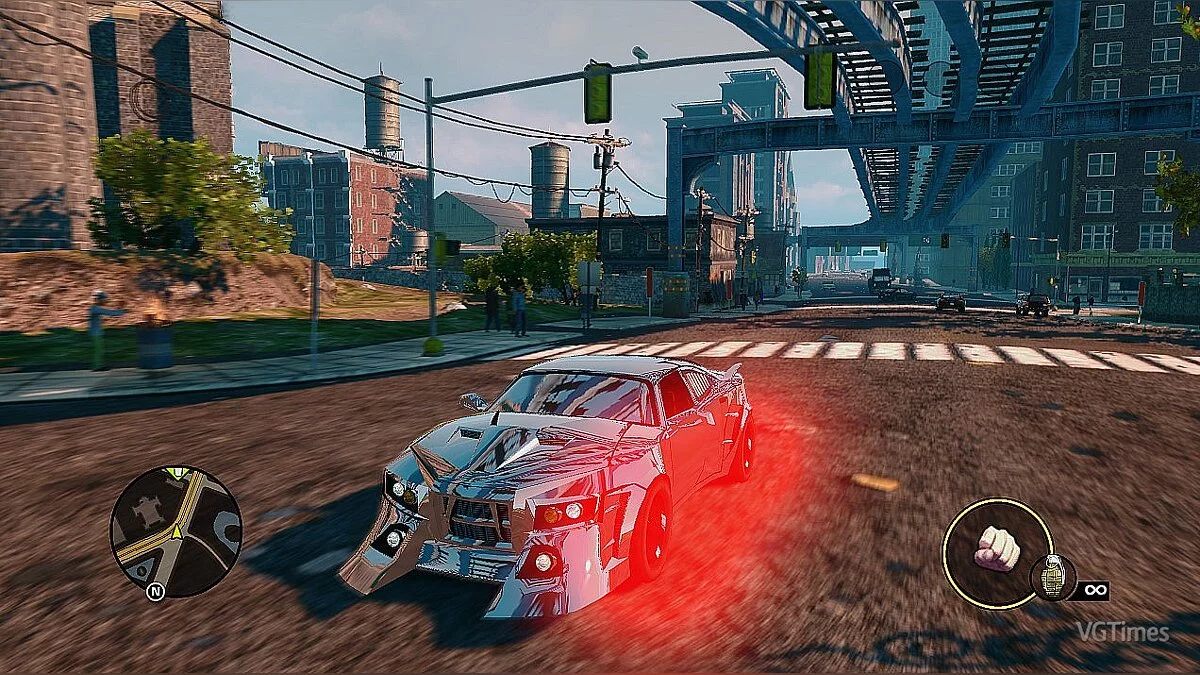 Saints Row: The Third — Хромированные и светящиеся краски для автомобиля