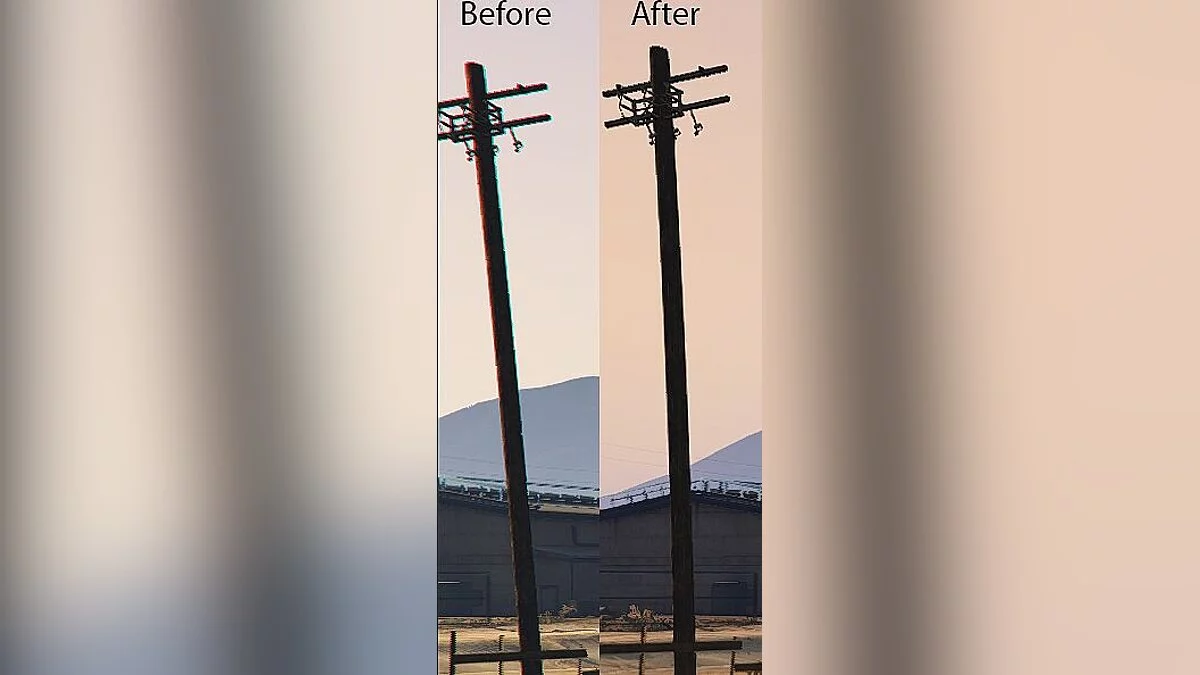 GTA 5 — Чёткая графика без мыла (хроматической аберрации и дисторсии)