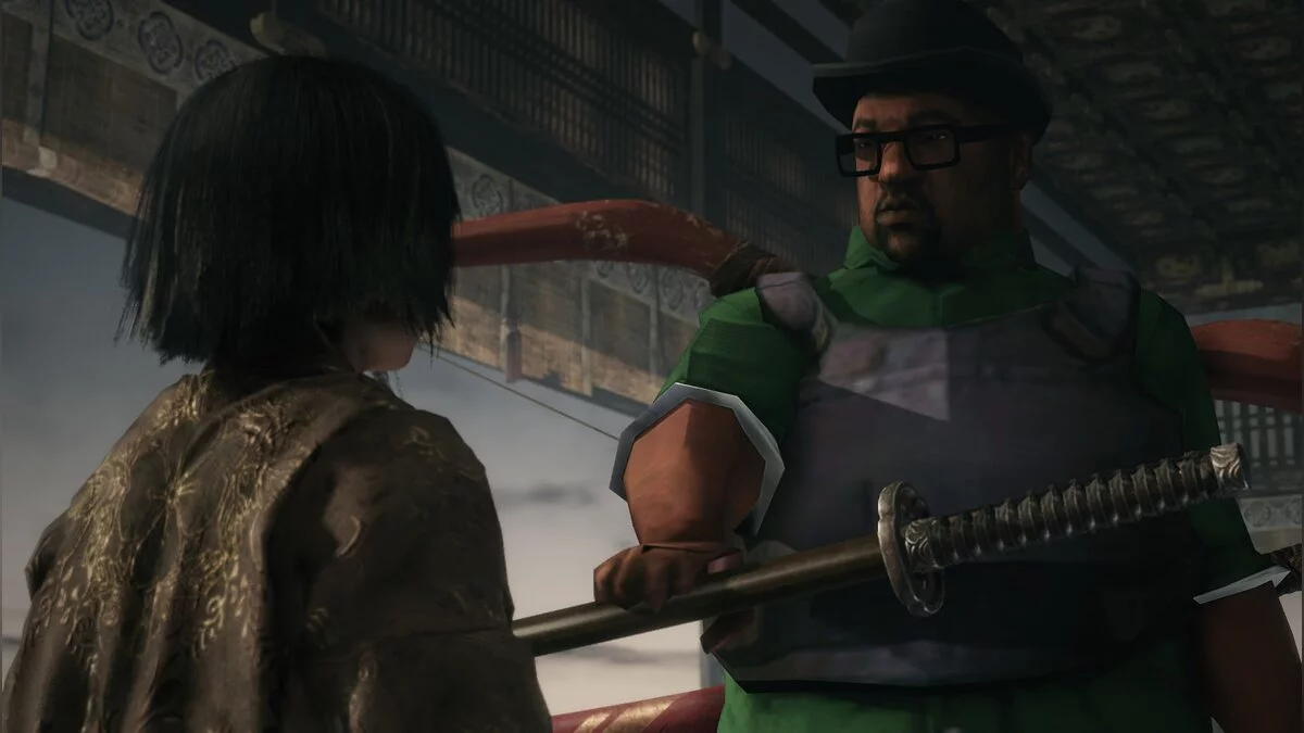 Sekiro: Shadows Die Twice — Биг Смоук вместо Гэнетира Асина