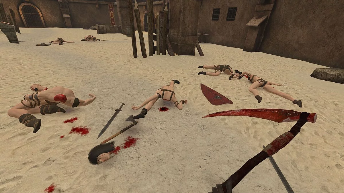 Blade and Sorcery — Коса Смерти – мощное оружие со способностями 