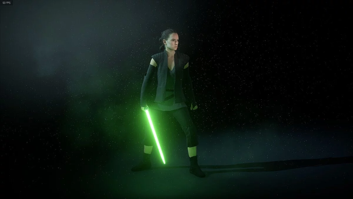 Star Wars: Battlefront 2 — Зелёный световой меч для Рей