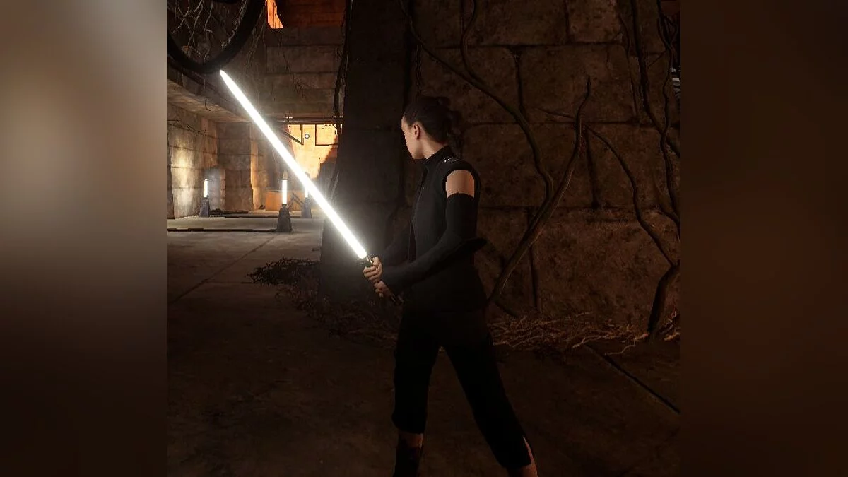 Star Wars: Battlefront 2 — Белый световой меч для Рэй