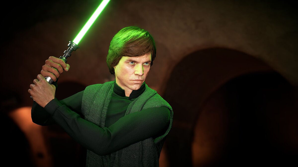 Star Wars: Battlefront 2 — Люк в одежде из дворца Джаббы