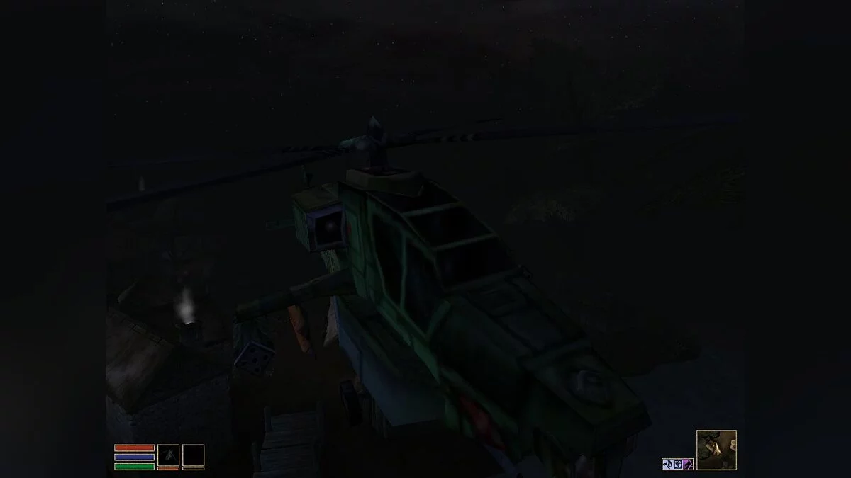 Elder Scrolls 3: Morrowind — Военный вертолёт V2.0