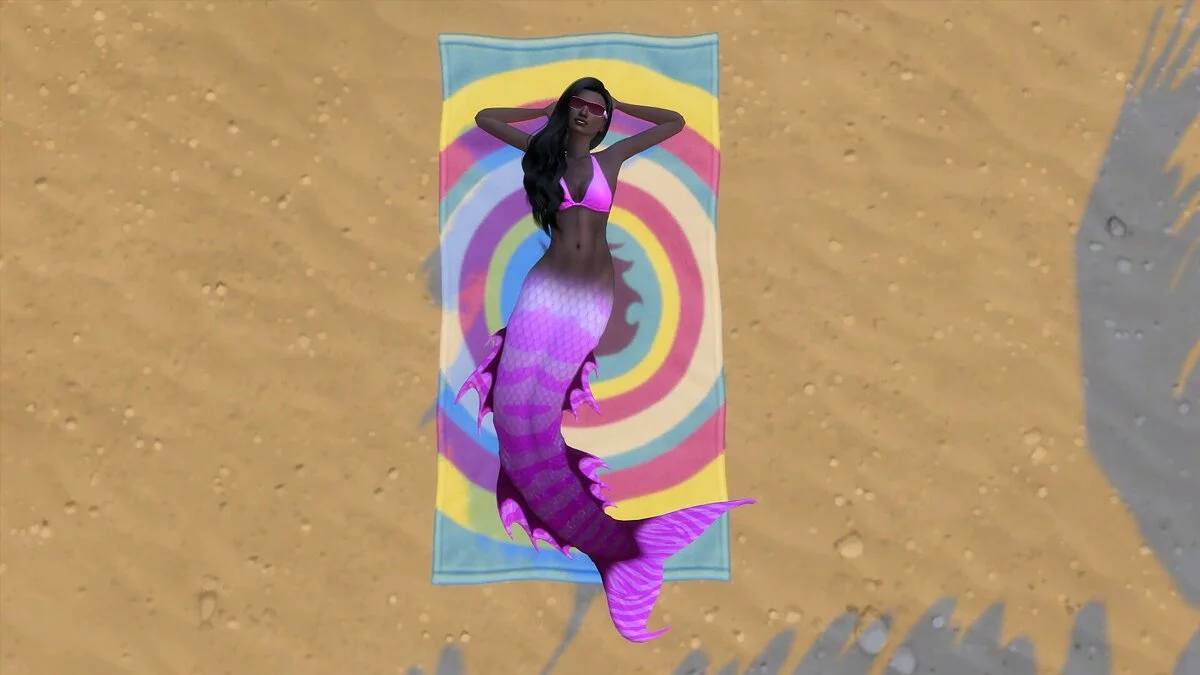 The Sims 4: Island Living — Новые хвосты для русалок