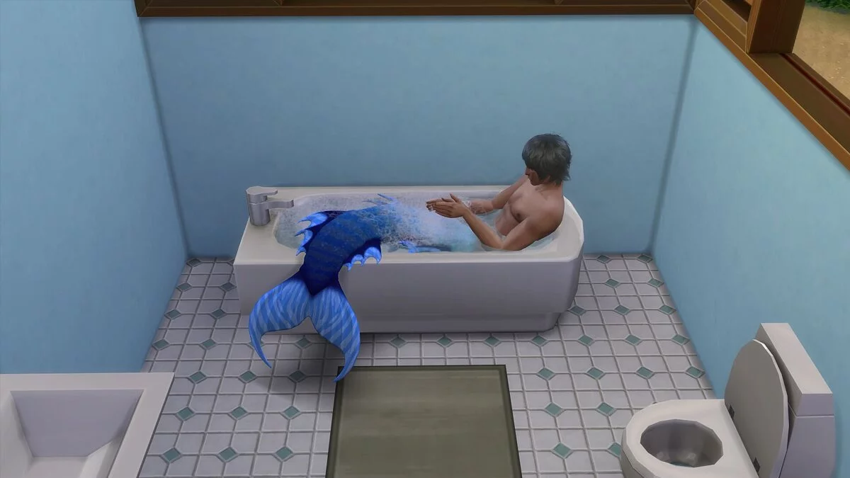 The Sims 4: Island Living — Новые хвосты для русалок