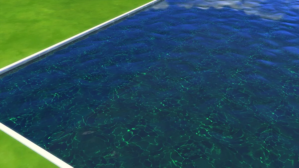 The Sims 4 — Цветная вода в бассейны