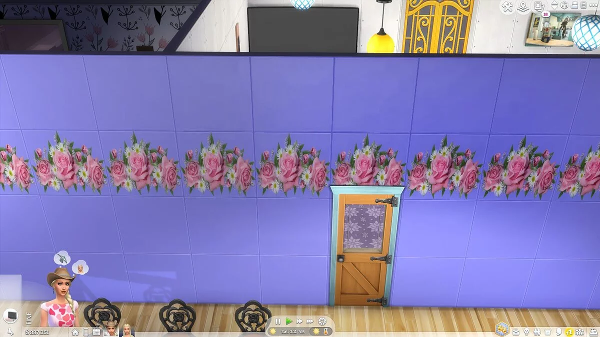 The Sims 4 — Пак детских рисунков на обои