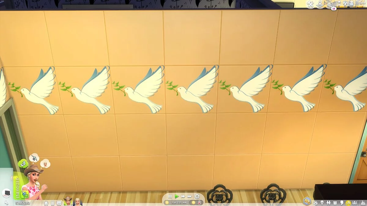 The Sims 4 — Пак детских рисунков на обои