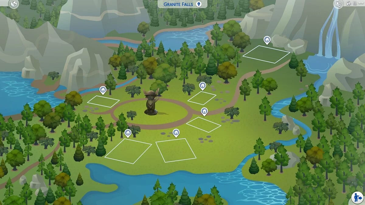 The Sims 4 — Полностью пустой мир 