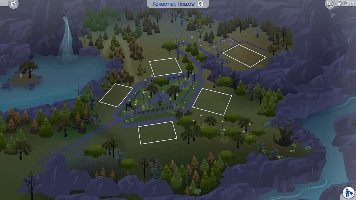 The Sims 4 — Полностью пустой мир 