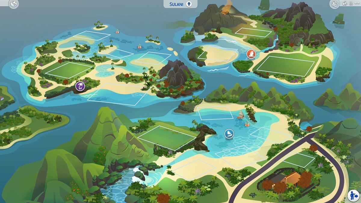 The Sims 4 — Полностью пустой мир 