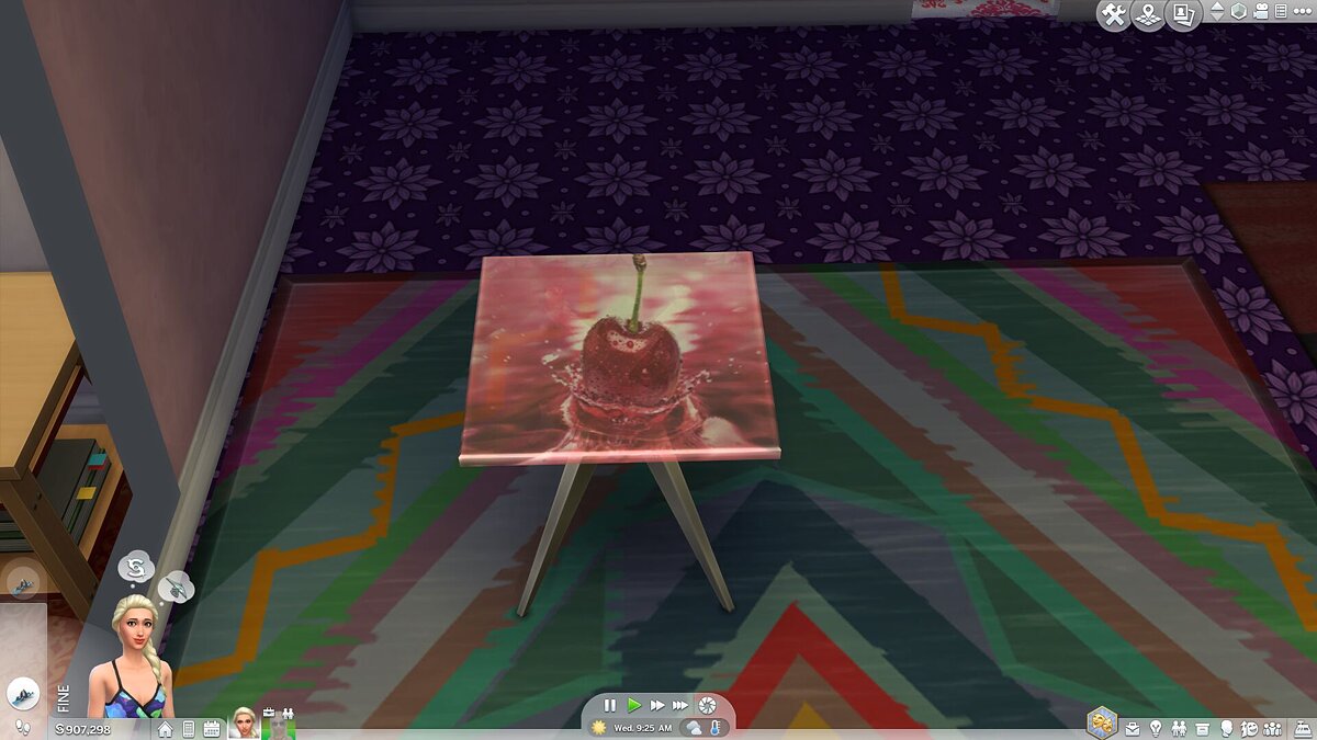 The Sims 4 — Набор раскрашенных кухонных столов 