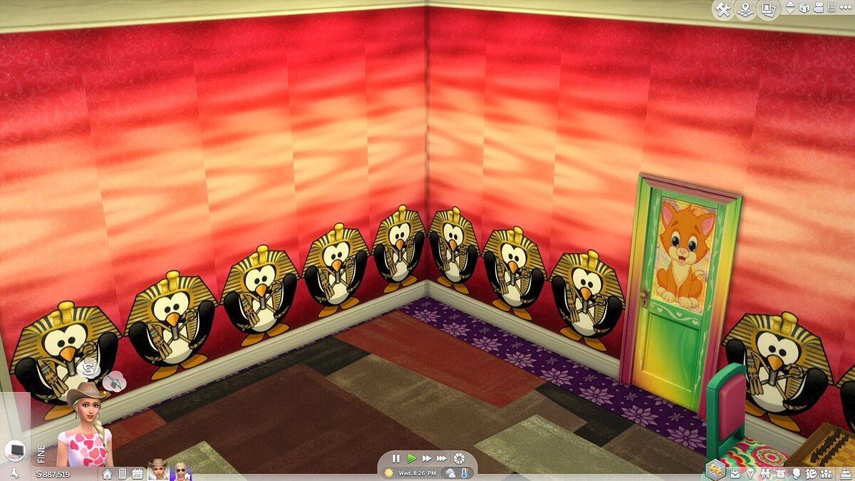 The Sims 4 — Большой набор обоев