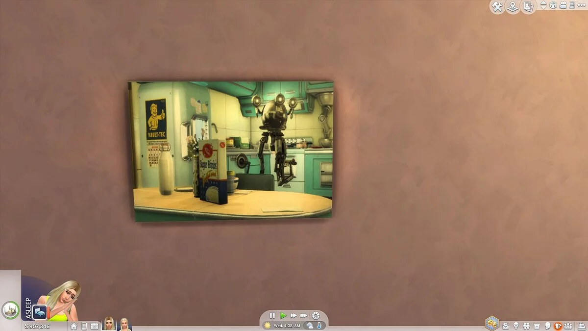 The Sims 4 — Постеры-арты по Fallout 4