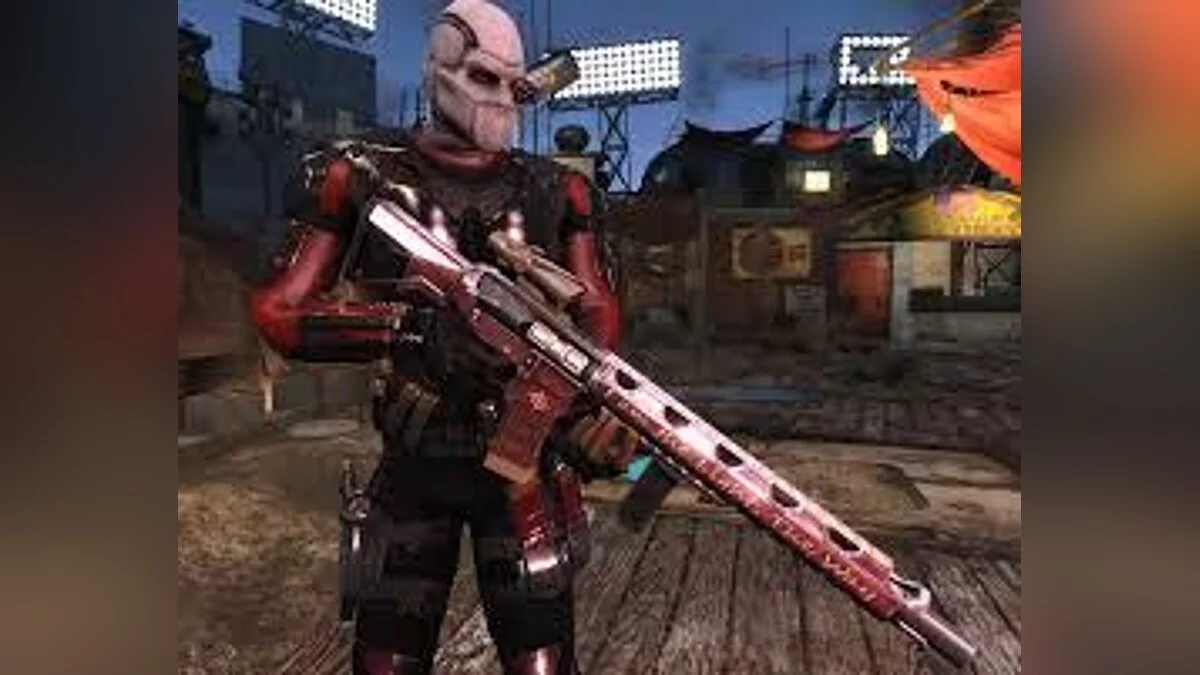 Fallout 4 — Броня Дедшота из «Отряда самоубийц»