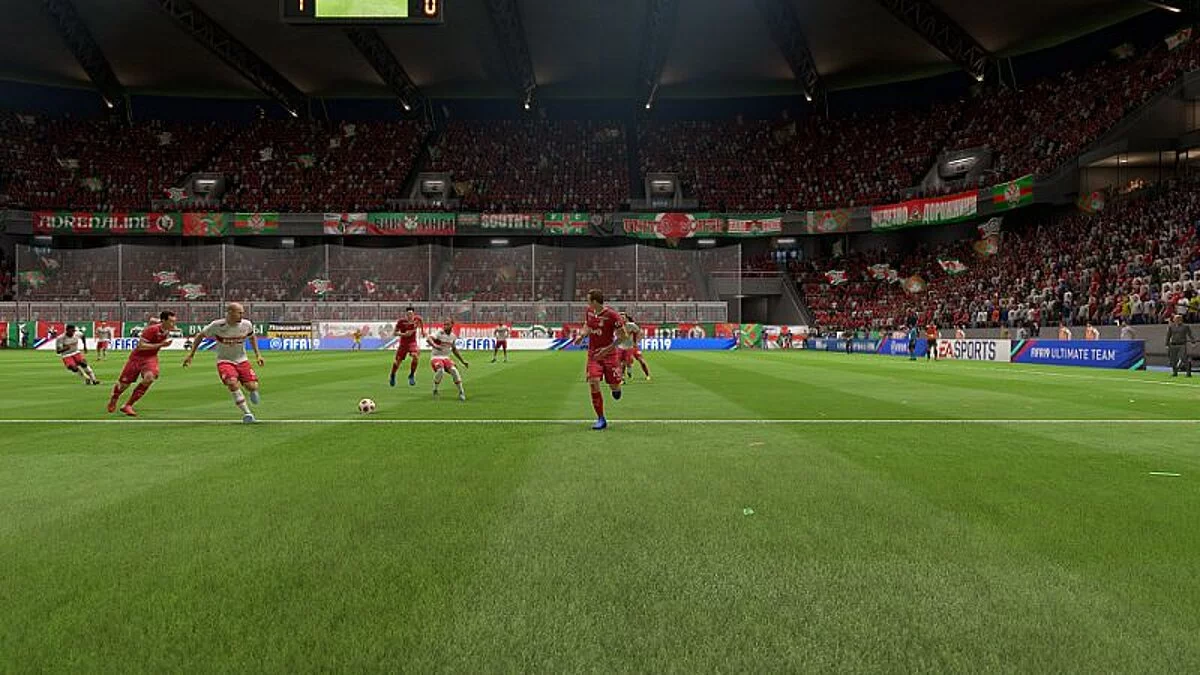 FIFA 19 — Баннеры и флаги для Российских и Украинских команд