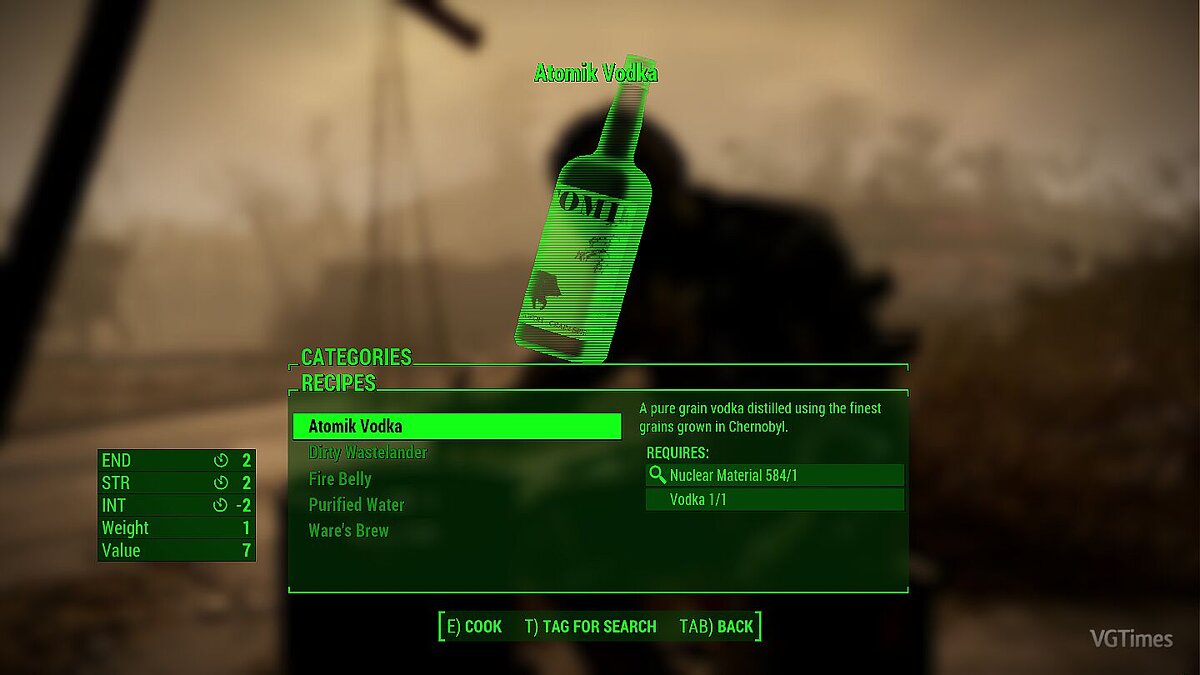 Fallout 4 — Атомная Водка