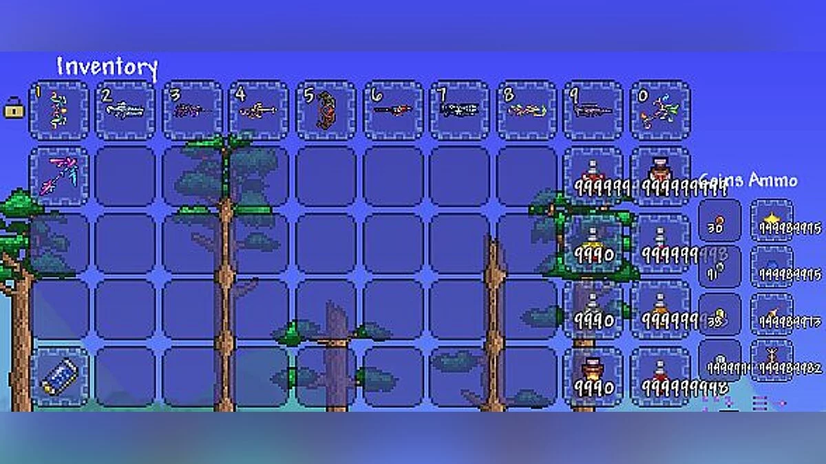 Terraria — Сохранение (Стрелок с экипировкой Calamity)