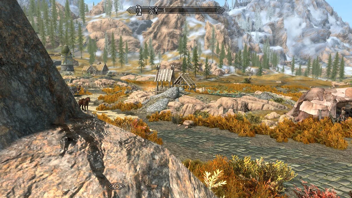 Elder Scrolls 5: Skyrim Special Edition — Улучшенные камни и ландшафт