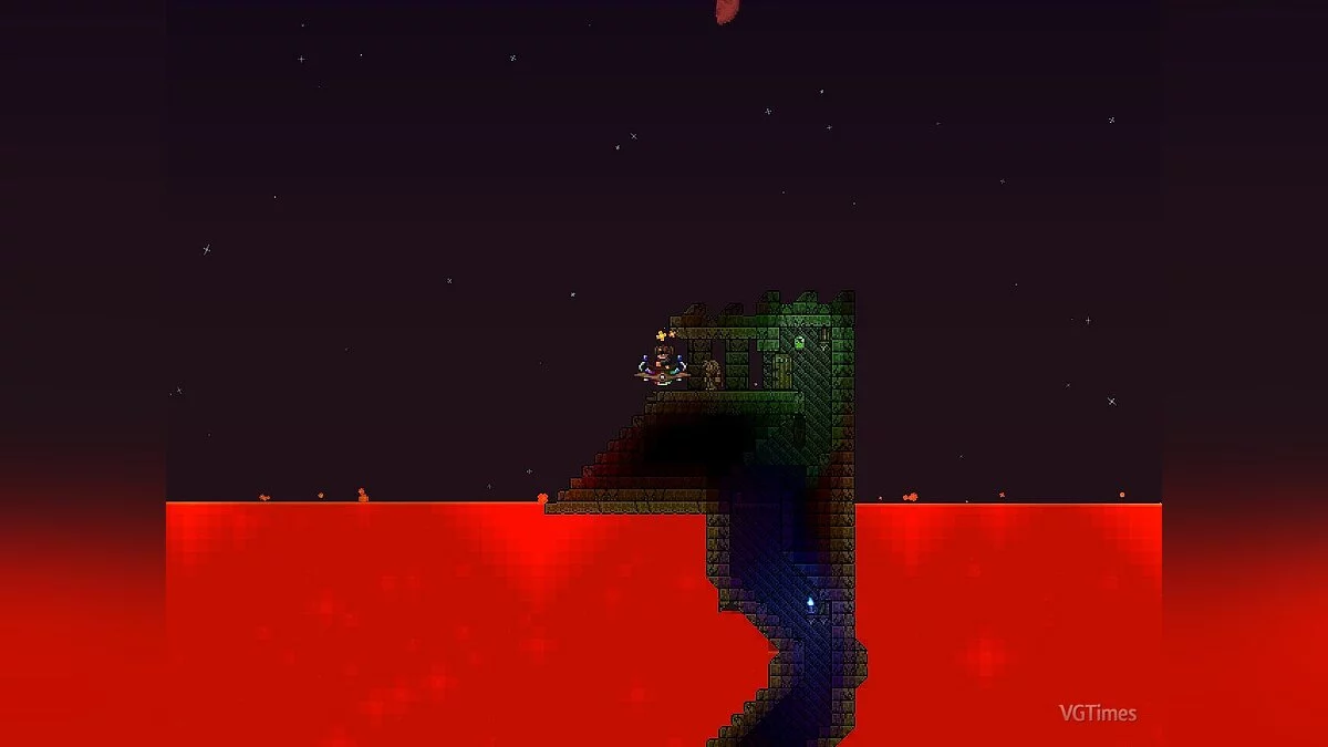 Terraria — Карта LavaBlock 