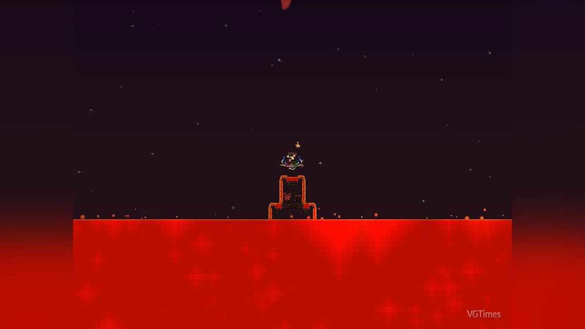 Terraria — Карта LavaBlock 