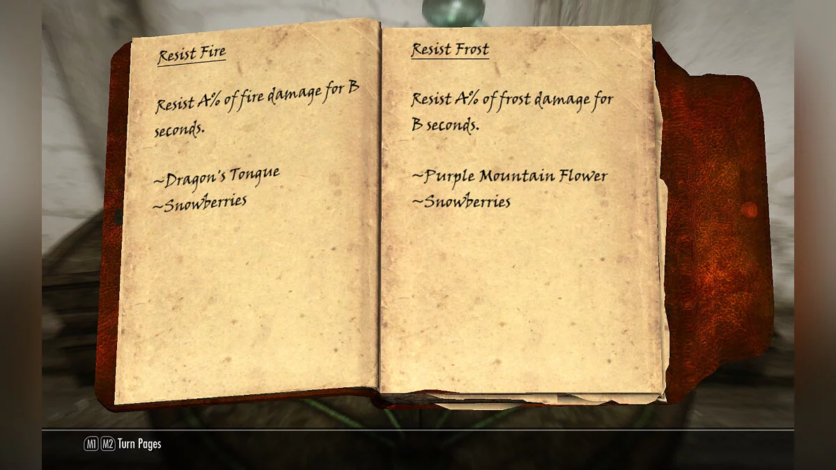 Elder Scrolls 5: Skyrim Special Edition — Журнал алхимика