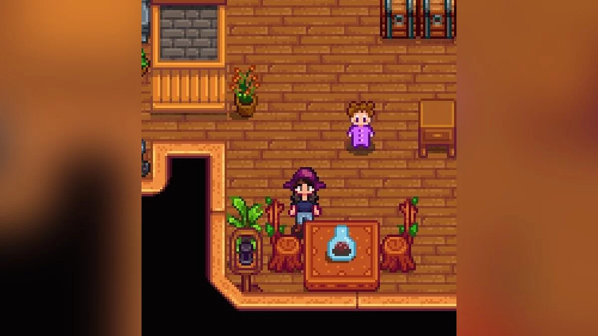 Stardew Valley — Суккуленты в бутылках вместо растений в горшочках