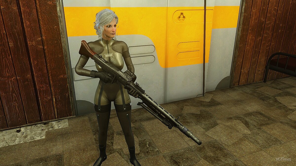 Fallout 4 пулемет серебряного плаща фото 6