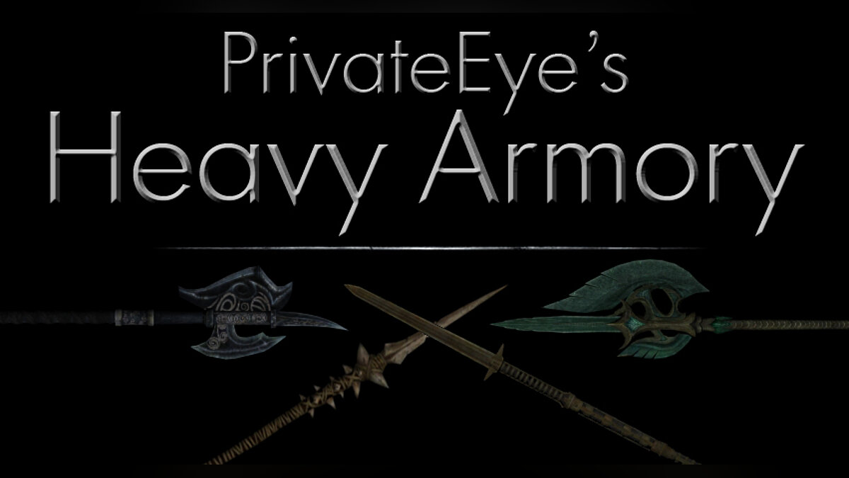 Elder Scrolls 5: Skyrim Special Edition — Heavy Armory – более 100 новых оружий (посохи, копья)